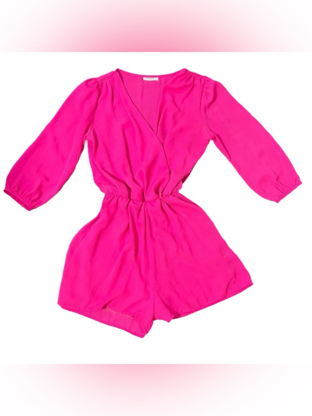 Adrienne Shorts Romper Size Small